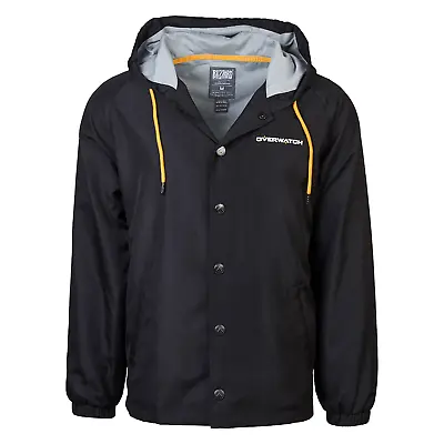 Buy Overwatch Men's Coach Jacket (Size S) Black Blizzard ESport Coaches Jacket - New • 19.99£