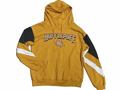 Buy BOXLUNCH Sz Large- Wizarding World Harry Potter Hufflepuff Logo Pullover Hoodie • 14.39£