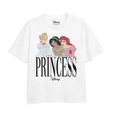 Buy Disney Girls T-shirt Princess Trio Top Tee 7-13 Years Official • 9.99£