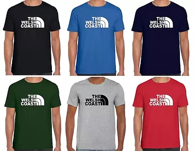 Buy WELSH COAST North Face Inspired T-shirt THE GOWER SWANSEA   ETC SMALL TO 3XL • 9.99£