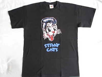 Buy Stray Cats Official 2004 EU Tour T-Shirt Size L Rockabilly Psychobilly • 48£