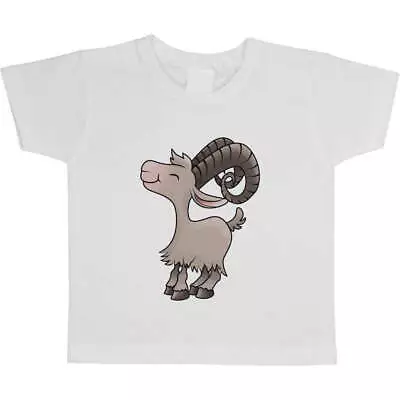 Buy 'Happy Goat' Children's / Kid's Cotton T-Shirts (TS024412) • 5.99£