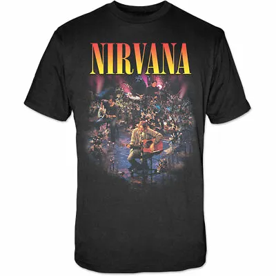 Buy ** Nirvana Unplugged In New York Official Licensed T-shirt ** • 16£