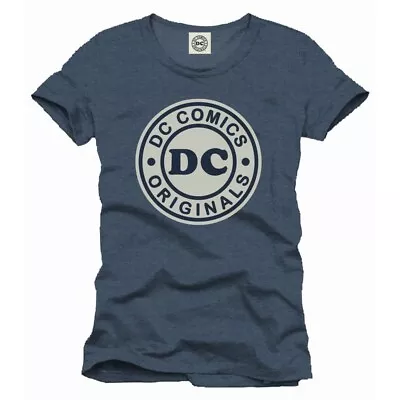 Buy DC Comics  Official Logo T-shirt Blue Medium  **New** • 11.99£