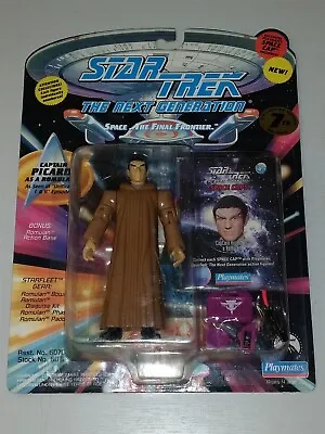 Buy Star Trek Next Generation Captain Picard As Romulan Action Figure With Space Cap • 14.99£