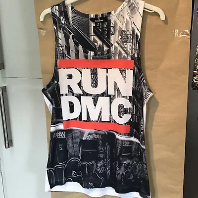 Buy RUN DMC -  Hip Hop Rap Tee Vest  - Size X Small - Twisted Soul • 4.99£