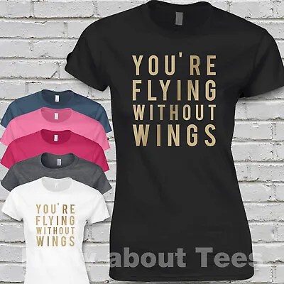 Buy West Life Fitted T-shirt Song Lyrics Flying Without Wings Concert  • 10.99£