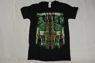 Buy Evile Skull Album Cover T Shirt New Official Enter The Grave Infected Nations • 7.99£