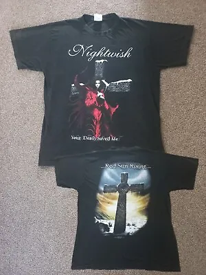 Buy Vintage Nightwish T-Shirt - Size L - Heavy Symphonic Metal - Within Temptation  • 19.99£