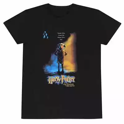 Buy Harry Potter - Dobby Poster Unisex Black T-Shirt Medium - Medium - U - K777z • 15.57£