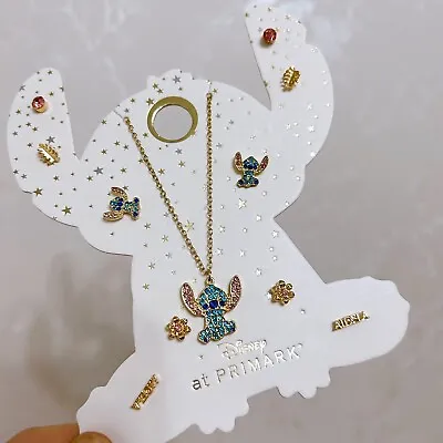 Buy Disney Lilo & Stitch Jewelry Set Necklace Earring - PRIMARK Christmas Gift • 10.99£