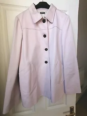 Buy Jil Sander 'Navy' Label Lilac Cotton Jacket Coat 42 8-10 S Made In Italy  • 39.99£