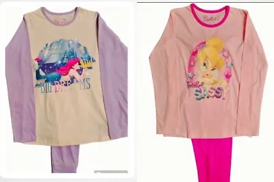 Buy Tinker Bell &little Mermaid Pyjama For Girls. • 5£