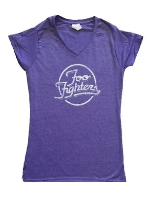 Buy Foo Fighters Skinny Fit  Ladies T-Shirt  Size Large • 21.74£