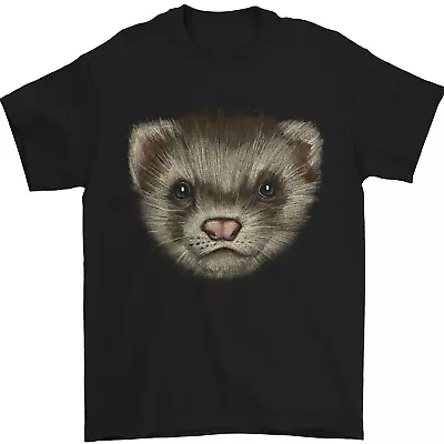 Buy A Ferret Head Mens T-Shirt 100% Cotton • 10.48£