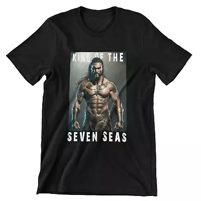 Buy Aquaman 2 Movie King Of The Seven Seas Movie T-Shirt • 17.99£