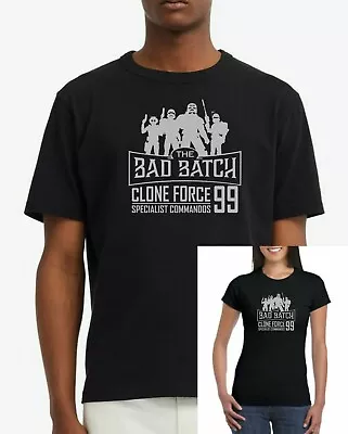 Buy Star Wars Inspired Bad Batch Clone Commando Squad T-shirt,unisex,kids+ladies Fit • 12.99£