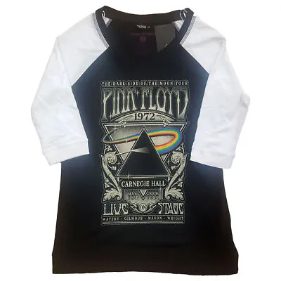 Buy Pink Floyd - Ladies - T-Shirts - Small - Raglan Sleeves Three Quarter - C500z • 13.64£