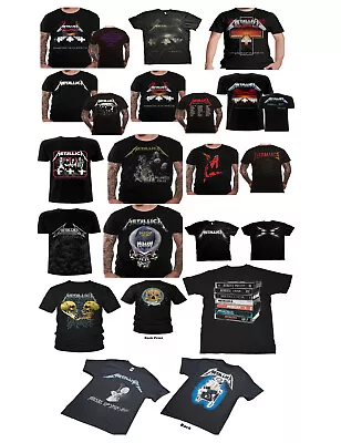 Buy Metallica T Shirt Official Puppets Justice Logo Sad But True Rock Metal Tee NEW • 15.47£