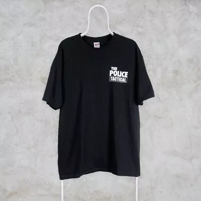 Buy THE POLICE Band Tour Tactical Crew Roadie T Shirt 2007/08 Mens XL • 25£