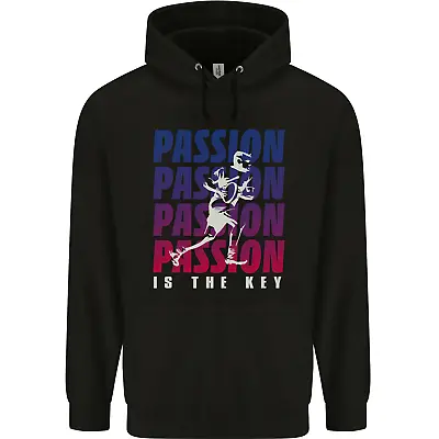 Buy Rugby Passion Is The Key Player Union Mens 80% Cotton Hoodie • 24.99£