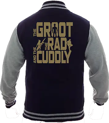 Buy Groot Rad Cuddly Varsity Jacket - Inspired By Good Bad Ugly Guardians Galaxy • 35.99£