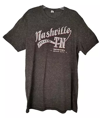 Buy Pimatee T Shirt Womens XL Nashville TN Music City Heather Brown Graphics • 9.34£