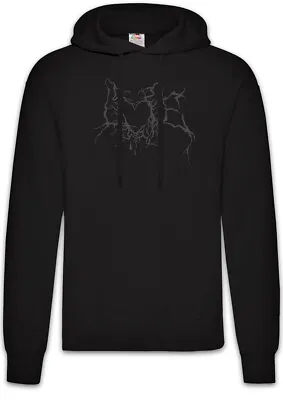 Buy Love Blackmetal Typo Hoodie Pullover  Eternal Darkness Norwegian Death Metal • 40.74£