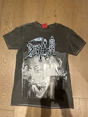 Buy Death  T Shirt Top Cropped Size S Metal Band Merch • 18£