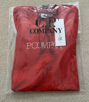 Buy C.P. Company Mens Short Sleeve Red T-Shirt Size L - New With Defect • 25£