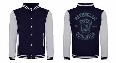 Buy Harry Potter Ravenclaw Quidditch (Varsity Jacket) Varsity Jacket (Navy) • 43.79£
