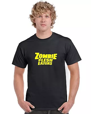 Buy Zombie Flesh Eaters T Shirt Zombi 2 Lucio Fulci • 12.99£