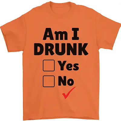 Buy Am I Drunk Funny Beer Alcohol Wine Guiness Mens T-Shirt 100% Cotton • 7.49£