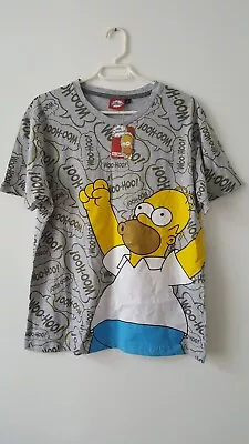 Buy Mens T Shirt Large Homer The Simpsons Woohoo D'oh!  • 9.99£