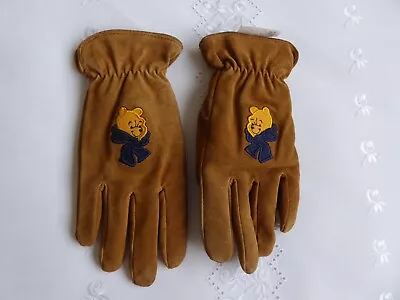 Buy Disney Women's Winnie The Pooh Leather Gloves Medium • 12£