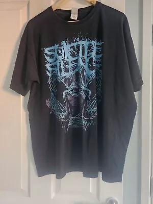 Buy Mens XXL T-shirt, Suicide Silence • 8£