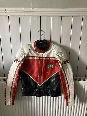 Buy Vintage Leather Motorbike Jacket • 80£