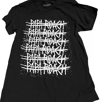 Buy Papa Roach North American Tour 2018 T-shirt Tee Sz Small Black • 15.17£