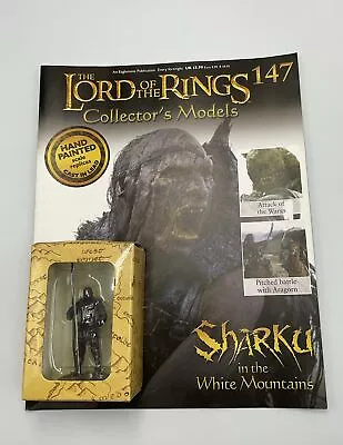 Buy Eaglemoss Lord Of The Rings Lead Figure & Magazine #147 Sharku The Orc Chief • 9.99£