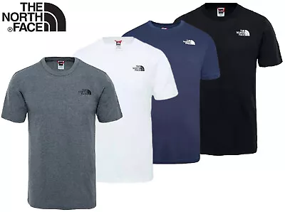 Buy The North Face T-Shirt Mens Logo Short Sleeved Casual Cotton Everyday Crew Top   • 12.95£