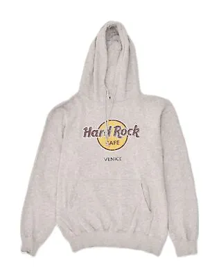Buy HARD ROCK CAFE Mens Venice Graphic Hoodie Jumper Large Grey Cotton ZV10 • 20.60£