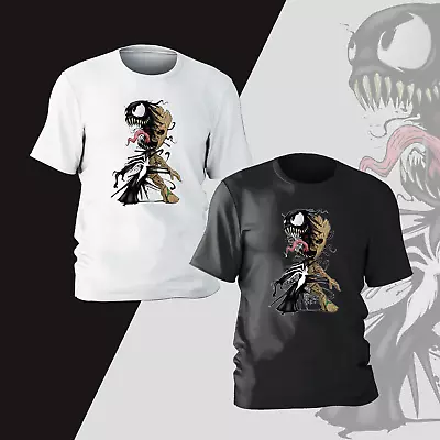 Buy Venom Groot T-Shirt Mens Kids Comedy Marvel Inspired Funny Gift Present Tee • 13.99£