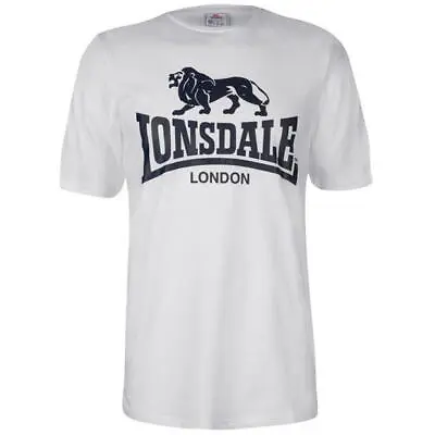 Buy Lonsdale Mens Logo T-Shirt - UK Company • 5.95£
