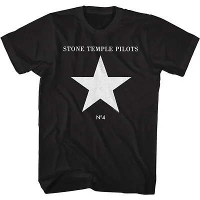 Buy Stone Temple Pilots No 4 Album Cover Men's T Shirt Rock Band Music Merch • 52.73£