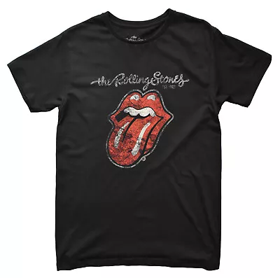 Buy The Rolling Stones T Shirt OFFICIAL Plastered Tongue Rock Band Jagger New • 14.79£