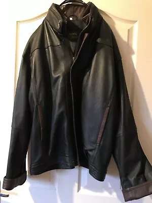 Buy Sams By Samuel Mens Authentic Vintage Leather Jacket Great Condition Barely Worn • 13.98£