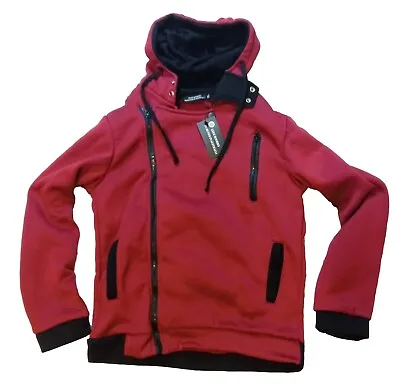 Buy NWT Geek Hoodies Youth 18/20 Lined Fleece Zip Up Hoodie Jacket XXL • 15.35£