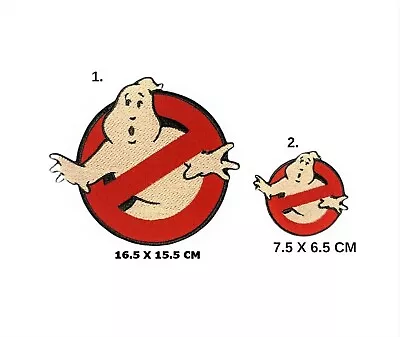 Buy GhostBusters Movie Iron Sew On Patch Dress Transfers Jeans Jacket Clothe New • 3£