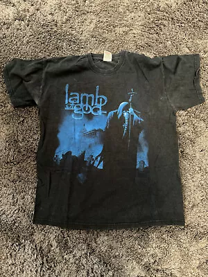 Buy Lamb Of God 2007 UK Tour Shirt T-Shirt Tee Size Medium • 20£