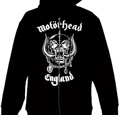 Buy Motorhead - England Official Licensed Zip Up Hoodie • 49.99£